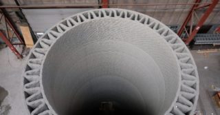 Technologia Lafarge wykorzystująca beton w druku 3D zwiększy o ⅓ wydajność farm wiatrowych