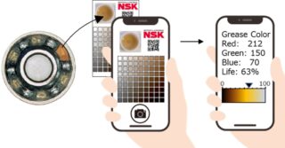 NSK opracowuje metodę analizy stanu środków smarnych w łożyskach i układach ruchu liniowego