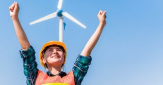 Rusza pierwszy projekt szkoleniowy, w którym uczniowie szkół będą zdobywać certyfikaty do pracy na turbinach wiatrowych