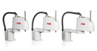 ABB wprowadza do oferty kompaktowe roboty typu SCARA