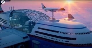 Sky Cruise: koncept latającego hotelu napędzanego energią jądrową