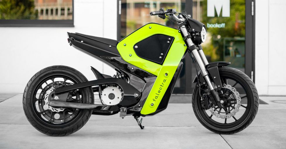 Falectra: elektryczny motocykl, który powstał dzięki drukowi 3D