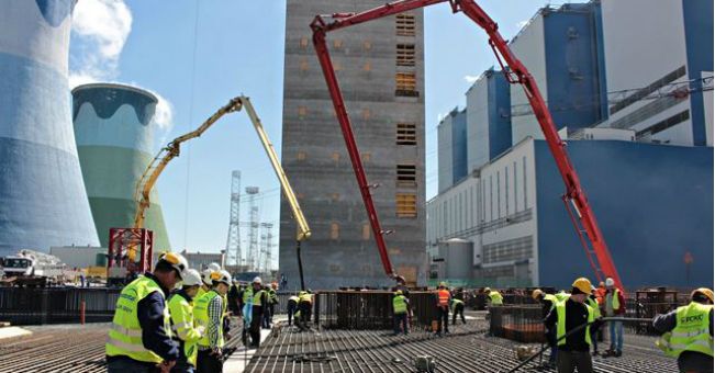 Mostostal Warszawa rozpoczął betonowanie fundamentu bloków energetycznych w Opolu