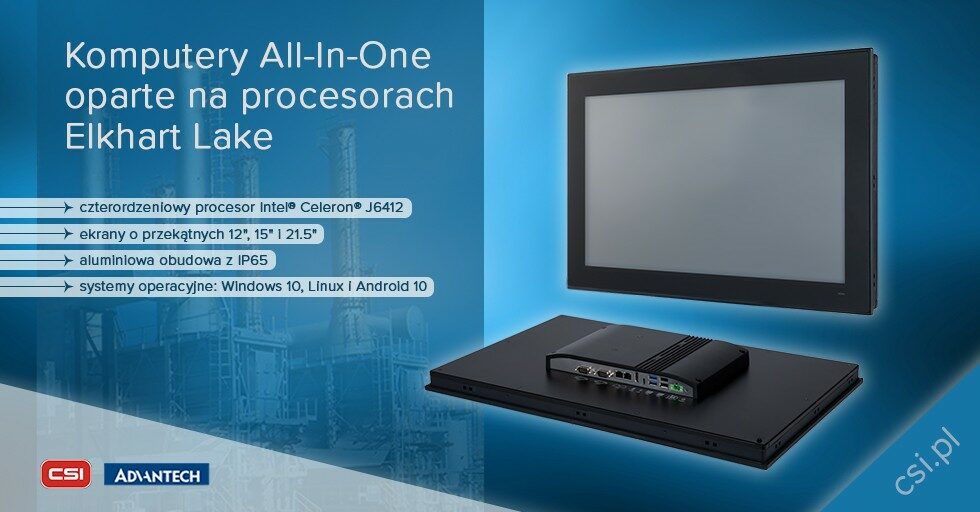 Komputery All-In-One oparte na procesorach Elkhart Lake