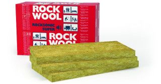 ROCKSONIC SUPER – płyty do izolacji akustycznej ze skalnej wełny