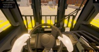UDT odebrał symulator treningowy wózka widłowego w VR