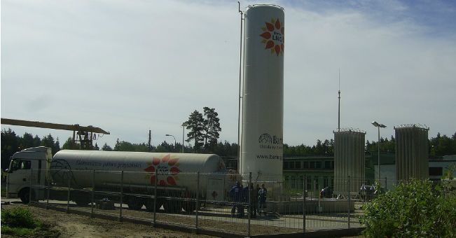 Barter SA uruchomił stację regazyfikacji ciekłego gazu ziemnego LNG