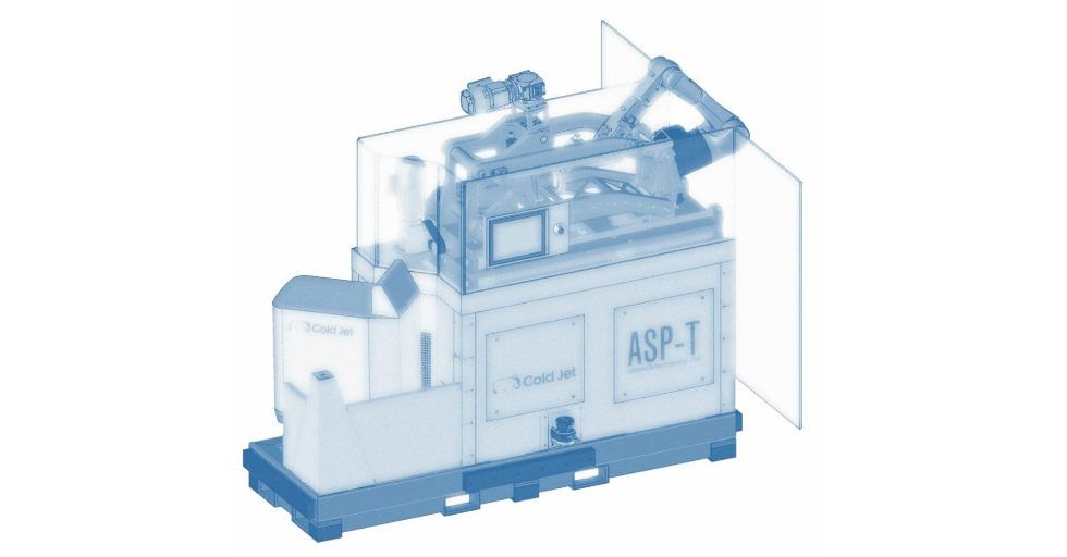 Zautomatyzowany system czyszczenia form do opon ASP-T