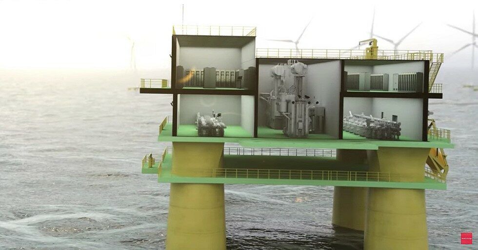 Transformatory OceaniQ™ dla morskich pływających farm wiatrowych
