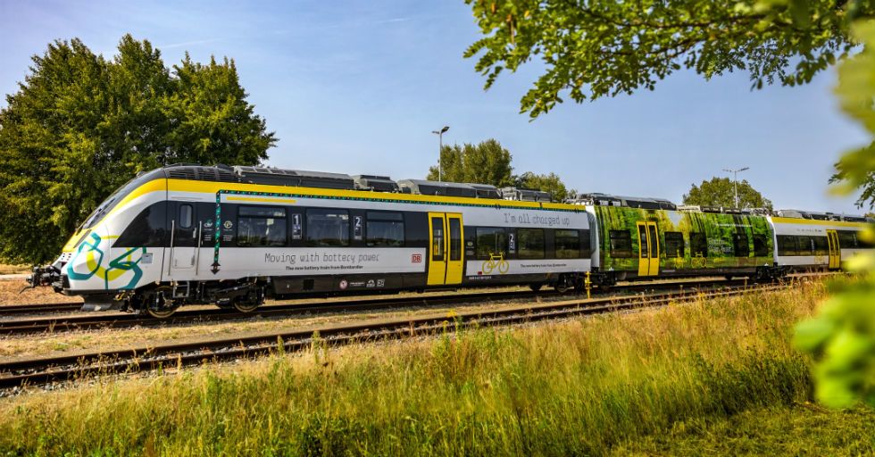Bombardier pokazuje elektryczny pociąg bez sieci trakcyjnej