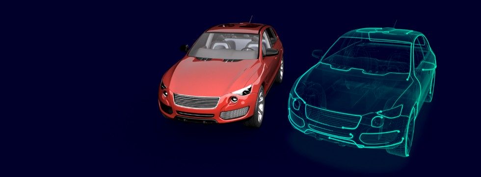 Rysunek 3: Wszechstronny cyfrowy bliźniak pojazdu zwiększy innowacyjność i pomoże firmom skuteczniej stawić czoła wyzwaniom przyszłości.