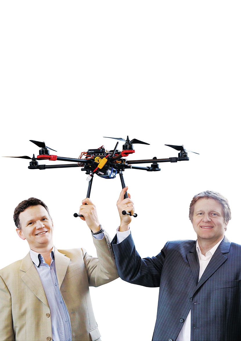 Sky Tronic: nowoczesne technologie do dronów, działające jak ludzki mózg
