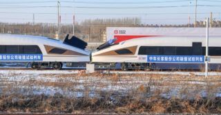 System pochłaniania energii zadziałał w teście zderzeniowym kolei dużych prędkości w Chinach